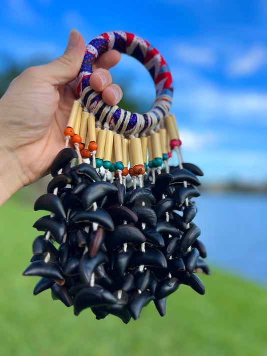 Traditional and Natural Chakcha seeds rattle