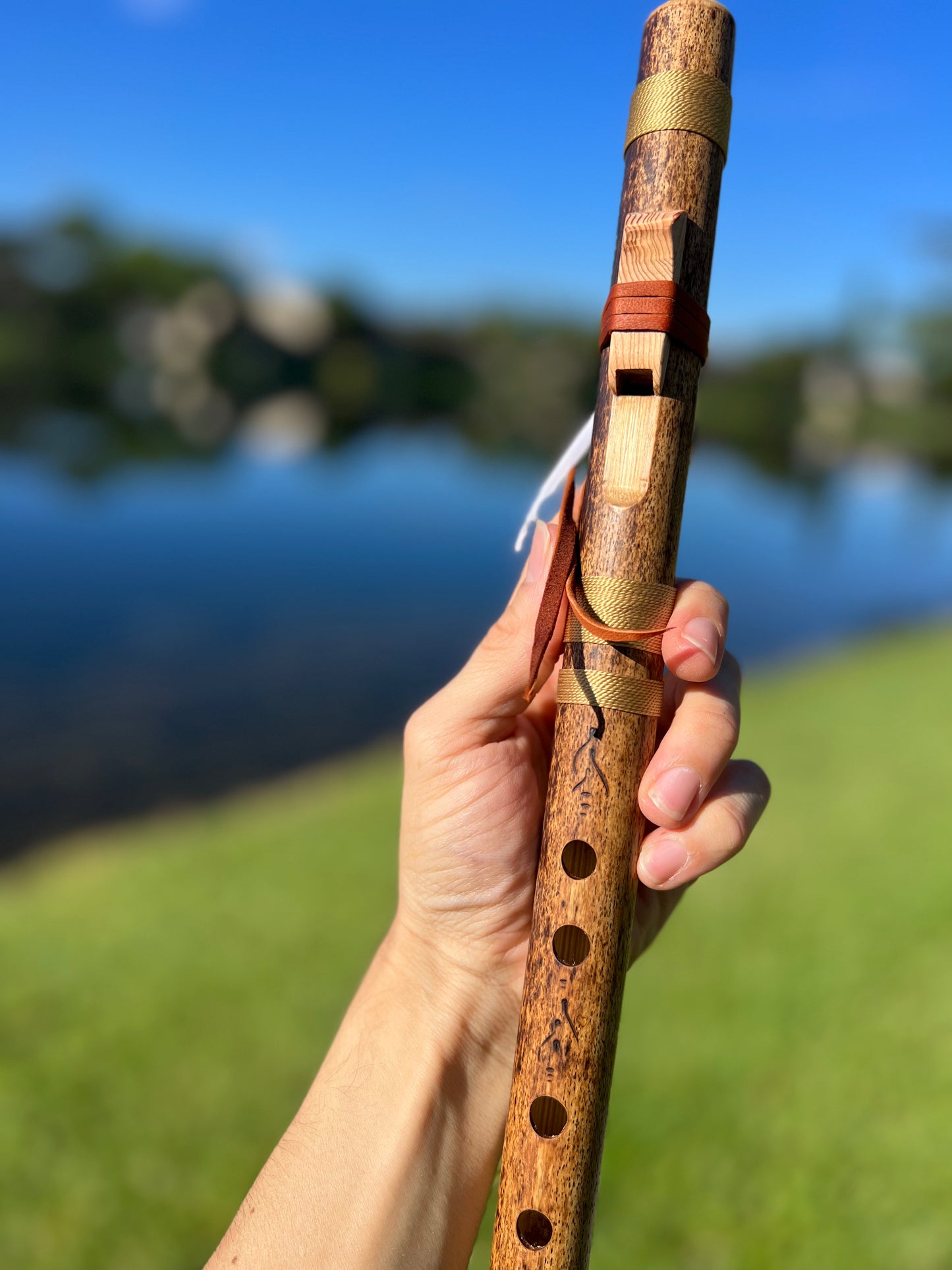 Natural Dark Style - Native American flute ( B flat 440 Hz )